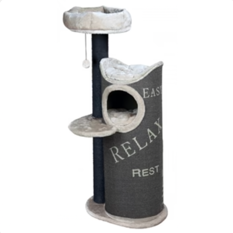 Kratzbaum Juana Grau / Hellgrau 57X46X134 CM